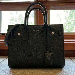 Saint Laurent - Sac De Jour Nano in grained leather